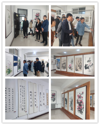 龍亭區(qū)“迎中秋·慶國(guó)慶”書法美術(shù)作品展隆重開展，翰墨丹青頌華章
